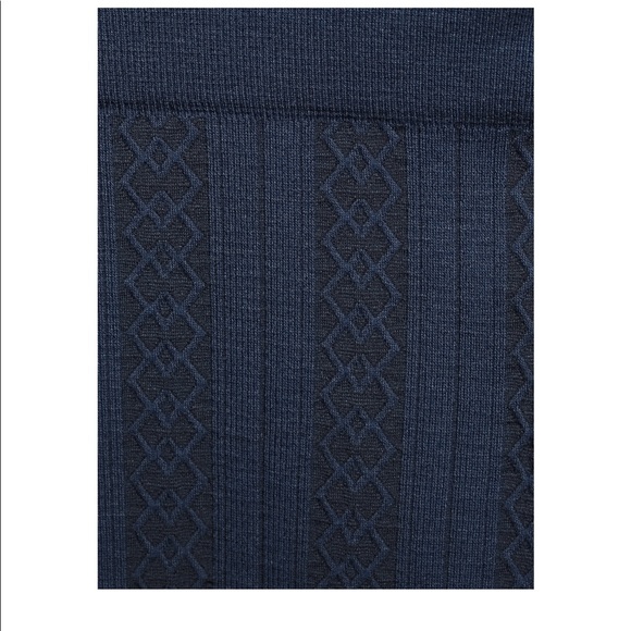 Women's Cable Knit Fleece Lined Leggings, 2 Pack - Picture 2 of 11